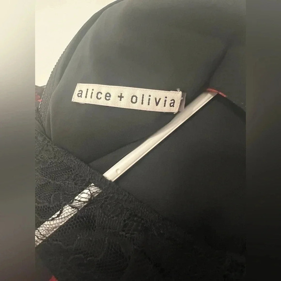 Alice + Olivia Lotus Flower Printed Sleeveless Dress- Size 0; Like New - Picture 8 of 12